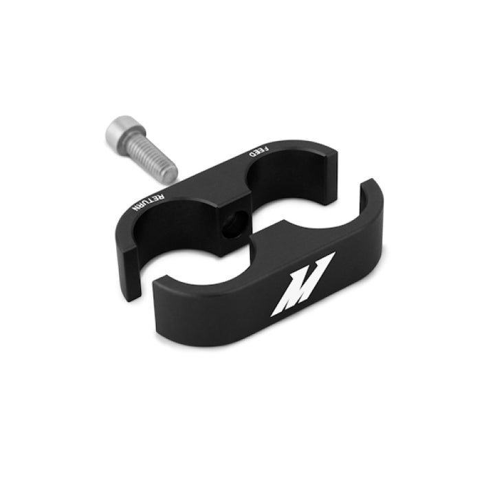 Mishimoto Oil Line Stay -10AN -Black - Bull Strap