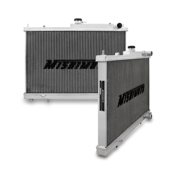 Mishimoto R33/R34 Nissan Skyline (NON R34 GTR) Manual Aluminum Radiator - Bull Strap