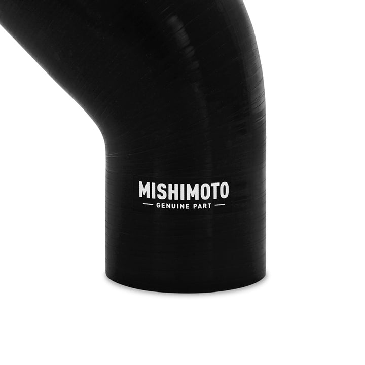 Mishimoto Silicone Reducer Coupler 45 Degree 3in to 3.75in - Black - Bull Strap