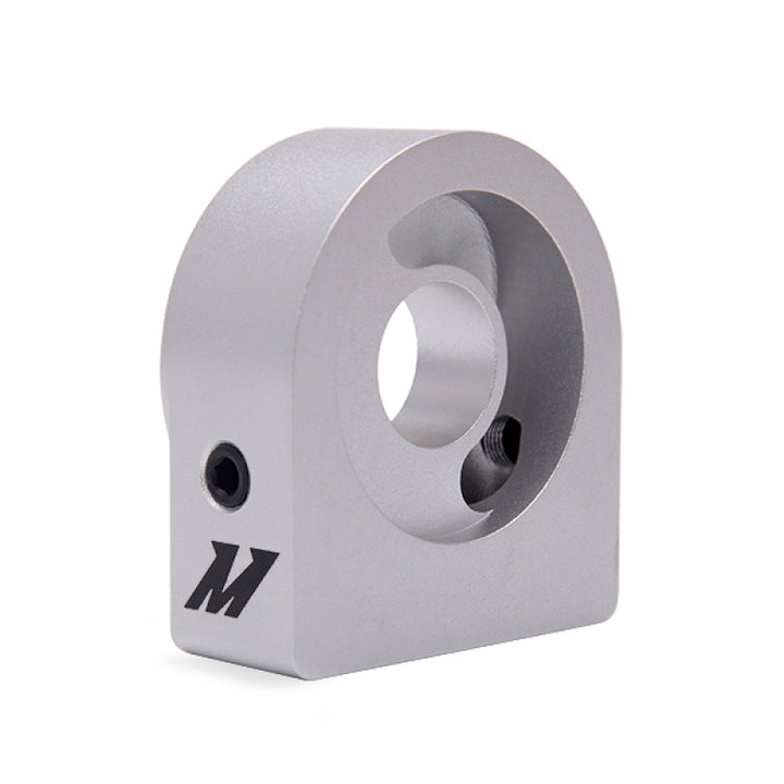 Mishimoto Silver M20 Oil Sandwich Plate - Bull Strap
