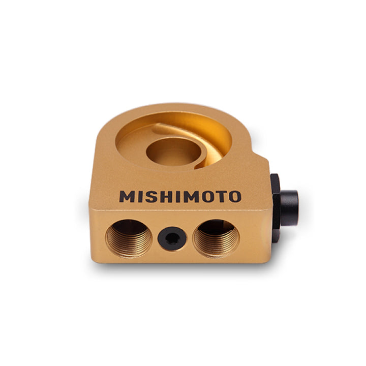 Mishimoto Silver M20 Oil Sandwich Plate - Bull Strap