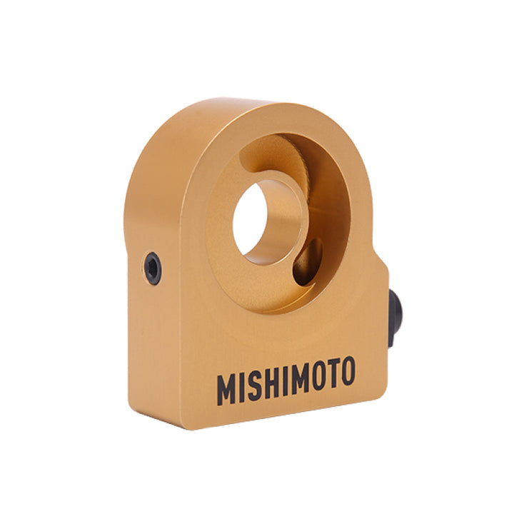 Mishimoto Silver M20 Oil Sandwich Plate - Bull Strap