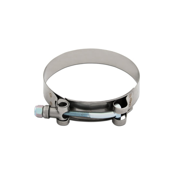 Mishimoto Stainless Steel T-Bolt Clamp 3.62in.-3.93in. (92mm-100mm) - Bull Strap