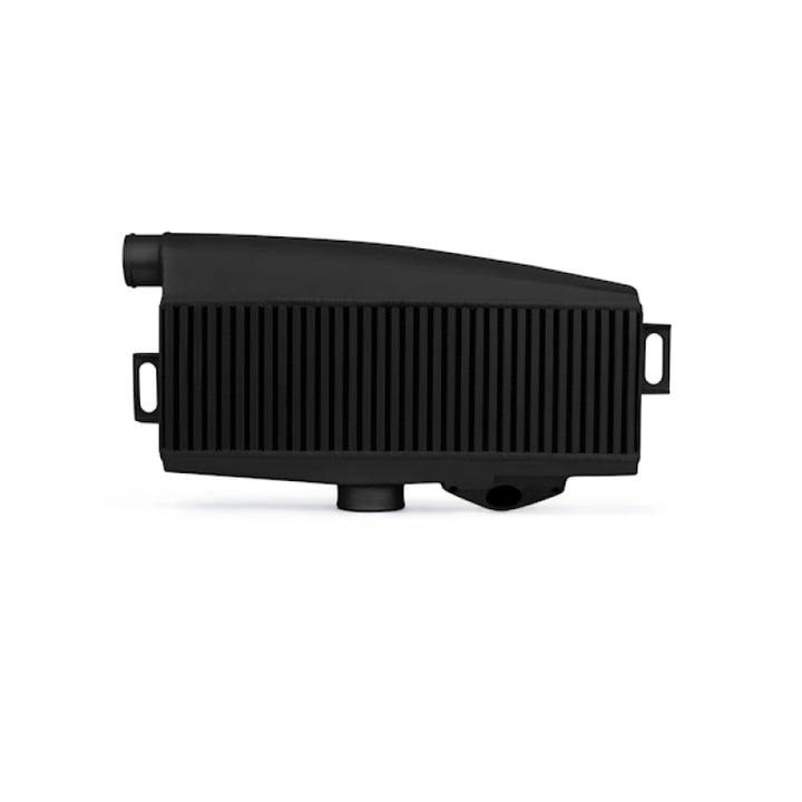 Mishimoto Subaru 02-07 WRX/04-07 STi Top-Mount Intercooler Kit - Powder Coated Black & Black Hoses - Bull Strap