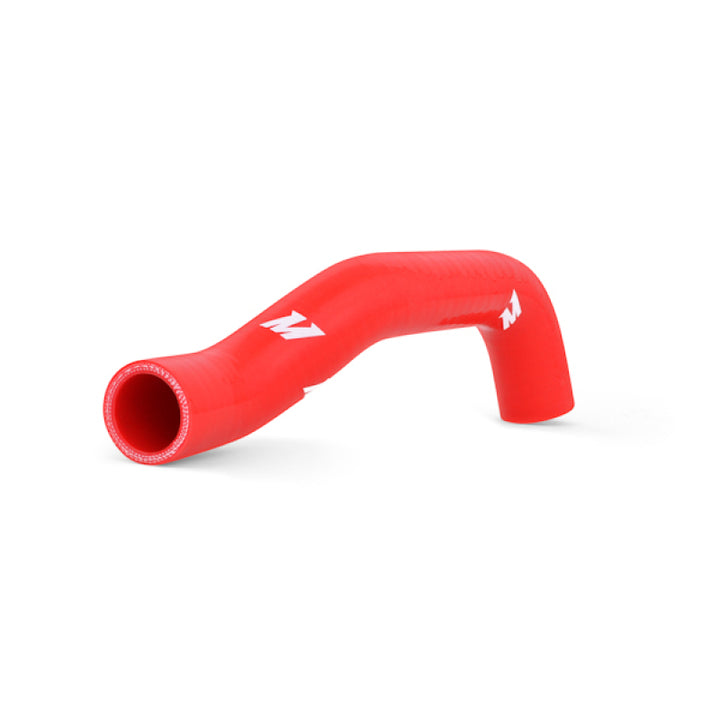 Mishimoto Subaru 02-07 WRX/04-07 STi Top-Mount Intercooler Kit - Powder Coated Silver & Red Hoses - Bull Strap