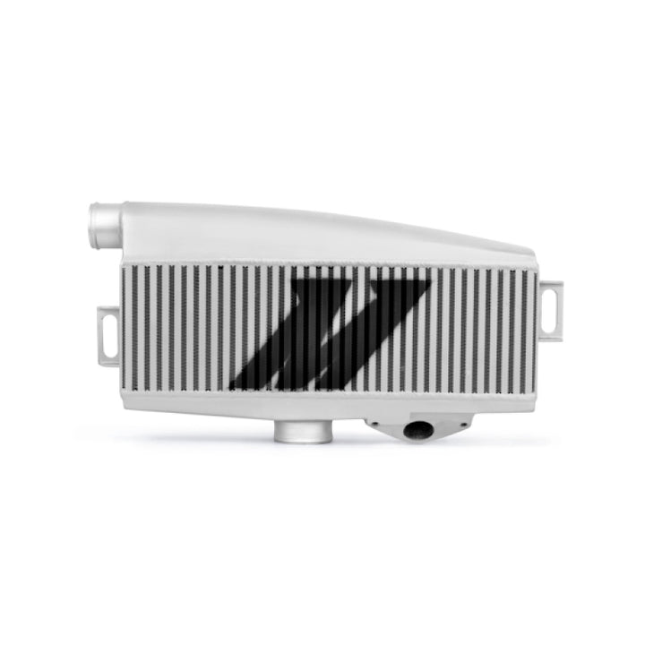 Mishimoto Subaru 02-07 WRX/04-07 STi Top-Mount Intercooler Kit - Powder Coated Silver & Red Hoses - Bull Strap