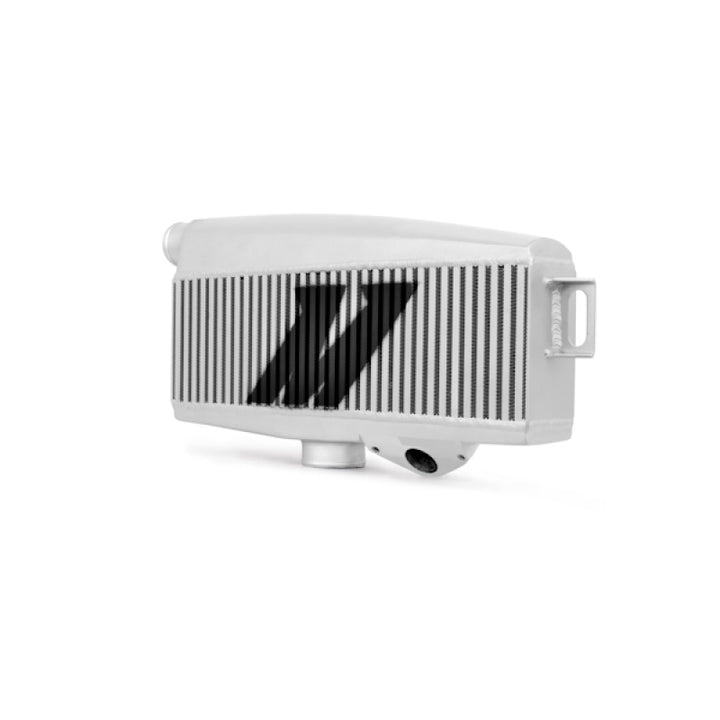 Mishimoto Subaru 02-07 WRX/04-07 STi Top-Mount Intercooler Kit - Silver/Black Hoses - Not For iRHD - Bull Strap