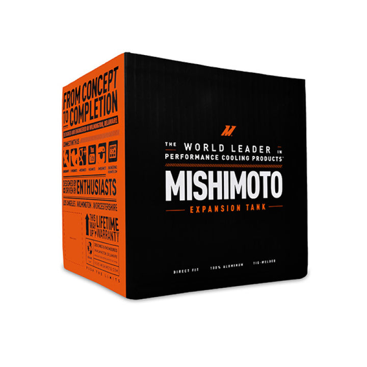 Mishimoto Subaru 02-07 WRX/ 04-14 STI WRX/STI Aluminum Coolant Expansion Tank - Bull Strap