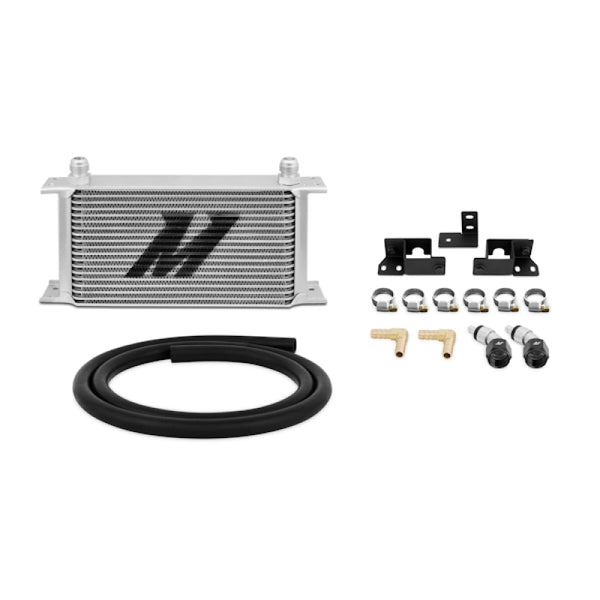 Mishimoto Transmission Cooler Kit for 2007-2011 Jeep Wrangler JK 3.8L 42RLE - Bull Strap