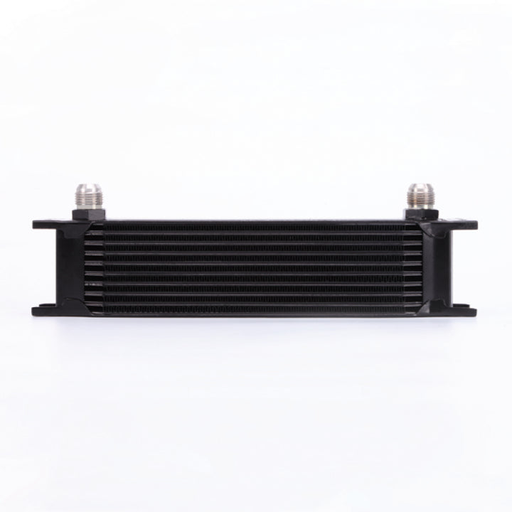 Mishimoto Universal 10 Row Oil Cooler - Black - Bull Strap