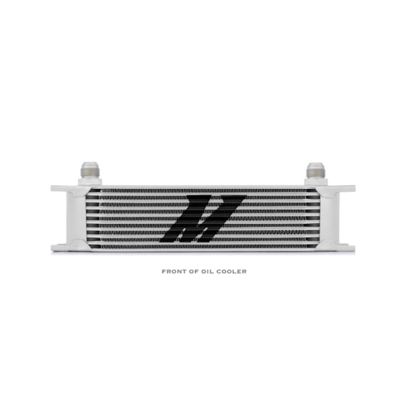 Mishimoto Universal 10 Row Oil Cooler - Bull Strap