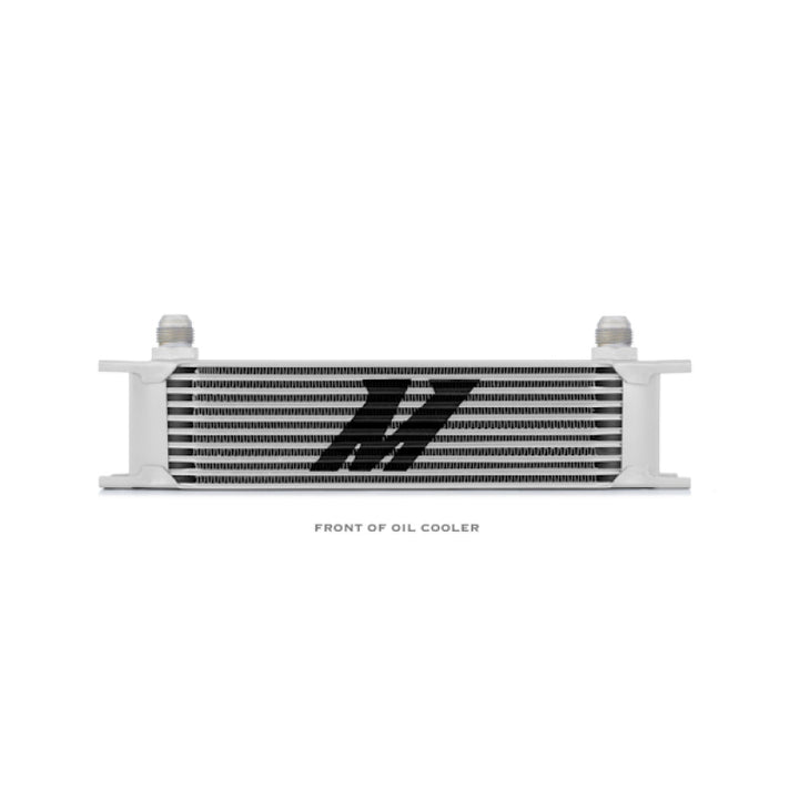 Mishimoto Universal 10 Row Oil Cooler - Bull Strap