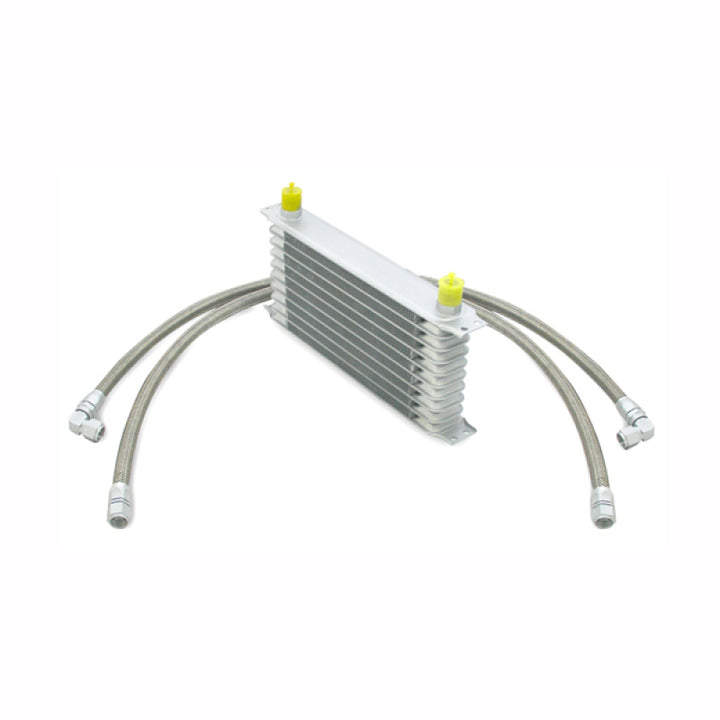 Mishimoto Universal 10 Row Oil Cooler - Bull Strap