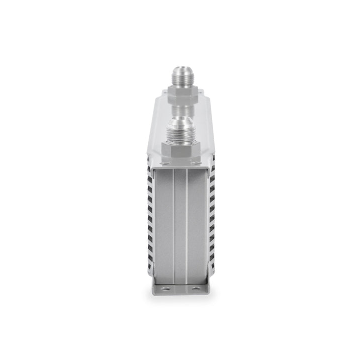 Mishimoto Universal 13-Row Oil Cooler Silver - Bull Strap