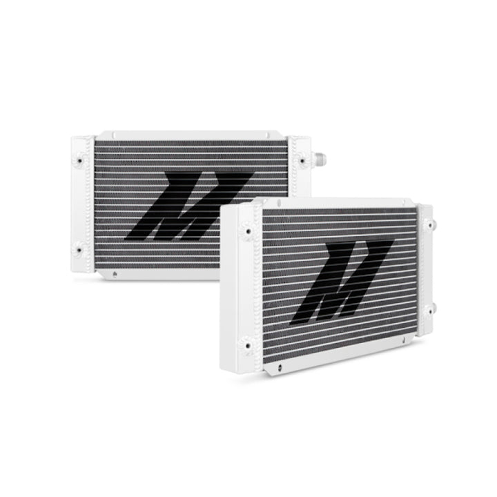 Mishimoto Universal 19 Row Dual Pass Oil Cooler - Bull Strap