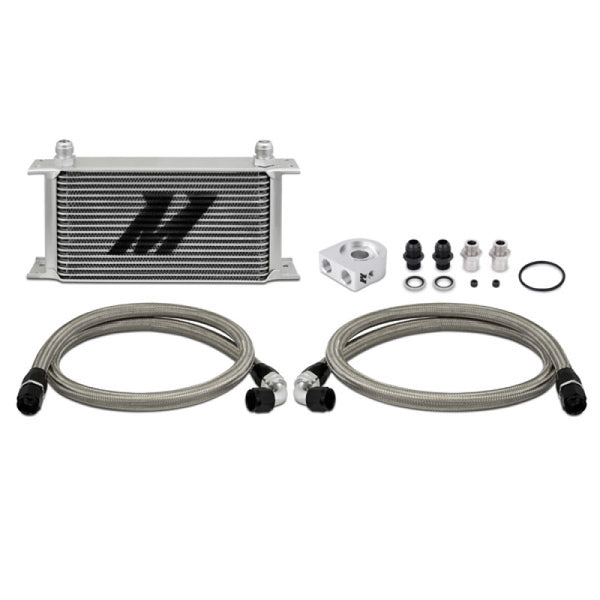 Mishimoto Universal 19 Row Oil Cooler Kit - Bull Strap