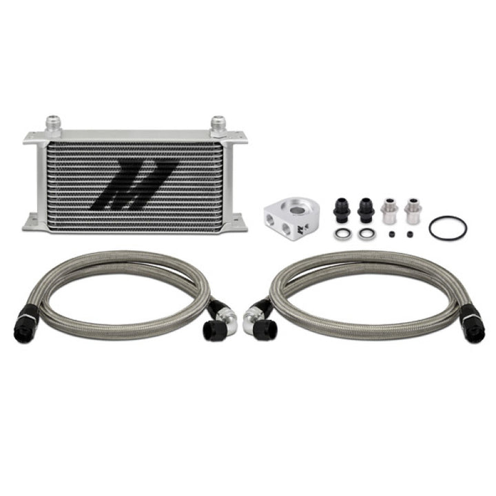 Mishimoto Universal 19 Row Oil Cooler Kit - Bull Strap