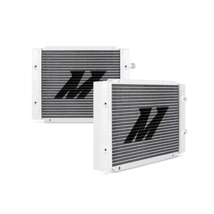 Mishimoto Universal 25 Row Dual Pass Oil Cooler - Bull Strap