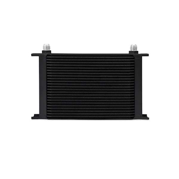 Mishimoto Universal 25 Row Oil Cooler - Black - Bull Strap