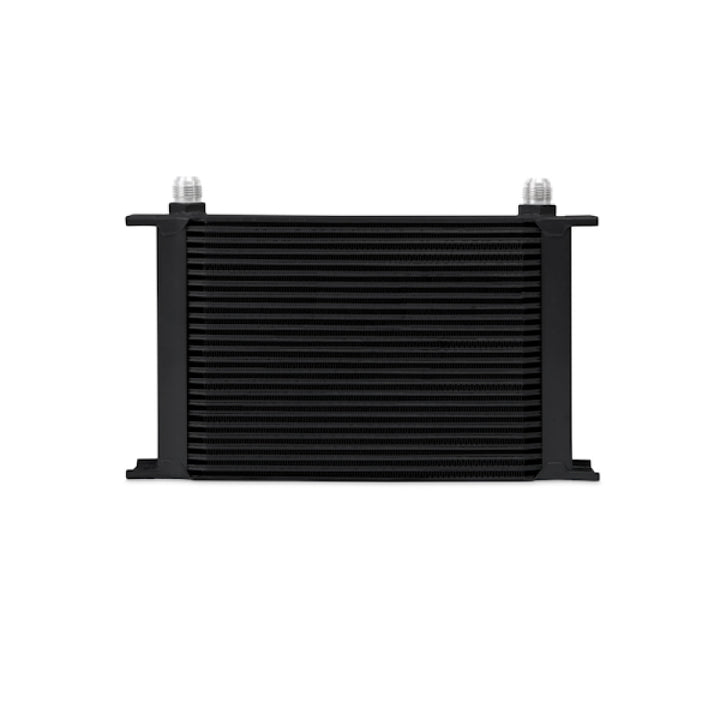 Mishimoto Universal 25 Row Oil Cooler - Black - Bull Strap