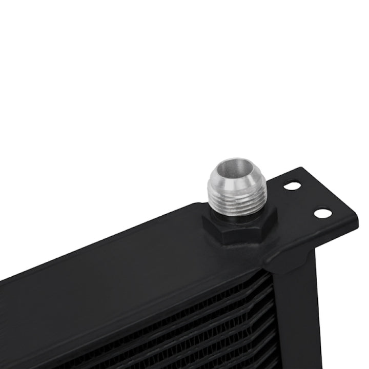 Mishimoto Universal 25 Row Oil Cooler - Black - Bull Strap