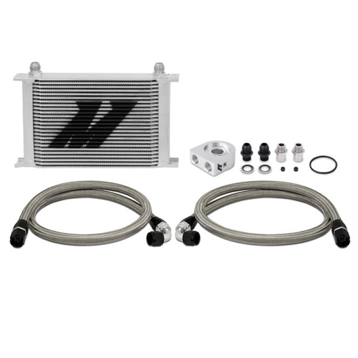 Mishimoto Universal 25 Row Oil Cooler Kit - Bull Strap
