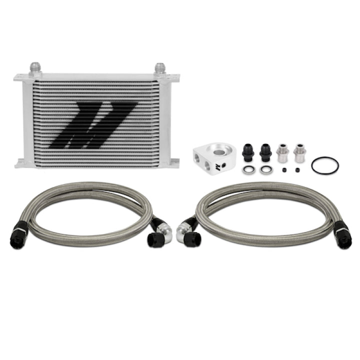 Mishimoto Universal 25 Row Oil Cooler Kit - Bull Strap
