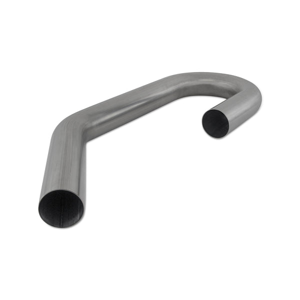Mishimoto Universal 304SS Exhaust Tubing 2.5in. OD - U-J Bend - Bull Strap
