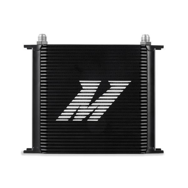 Mishimoto Universal 34 Row Oil Cooler - Black - Bull Strap