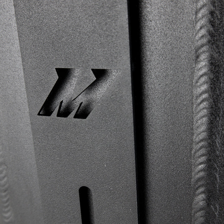 Mishimoto Universal Air-To-Water Intercooler Dual Pass (1000hp) - Opposite Side Inlet/Outlet - Bull Strap