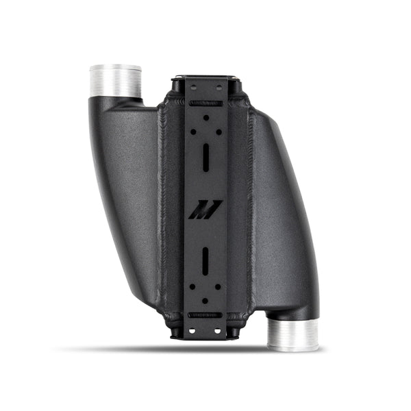 Mishimoto Universal Air-To-Water Intercooler Dual Pass (500hp) - Opposite Side Inlet/Outlet - Bull Strap