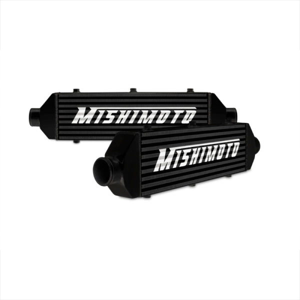 Mishimoto Universal Black Z Line Bar & Plate Intercooler - Bull Strap