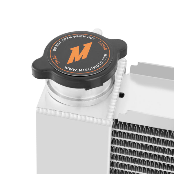 Mishimoto Universal Circle Track Radiator 31in x 19in x 3in Manual & Automatic Radiator - Bull Strap