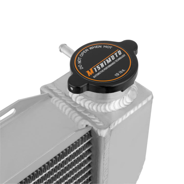 Mishimoto Universal Dual Pass Race Radiator 27x19x3 Inches Aluminum Radiator - Bull Strap