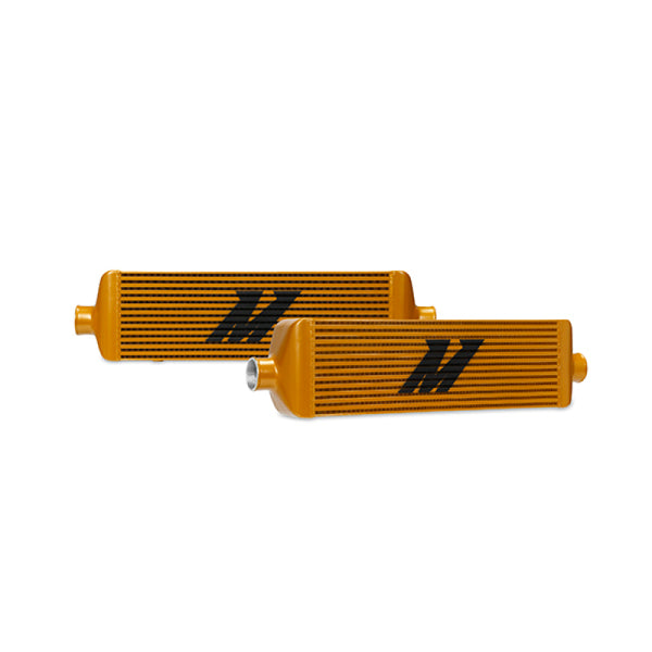 Mishimoto Universal Intercooler - J-Line Gold - Bull Strap