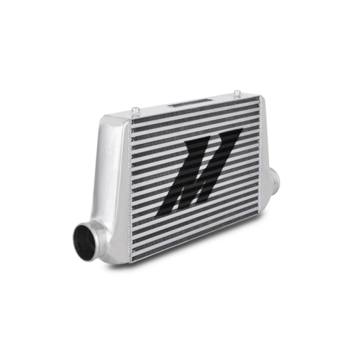 Mishimoto Universal Silver G Line Bar & Plate Intercooler Overall Size: 24.5x11.75x3 Core Size: 17.5 - Bull Strap