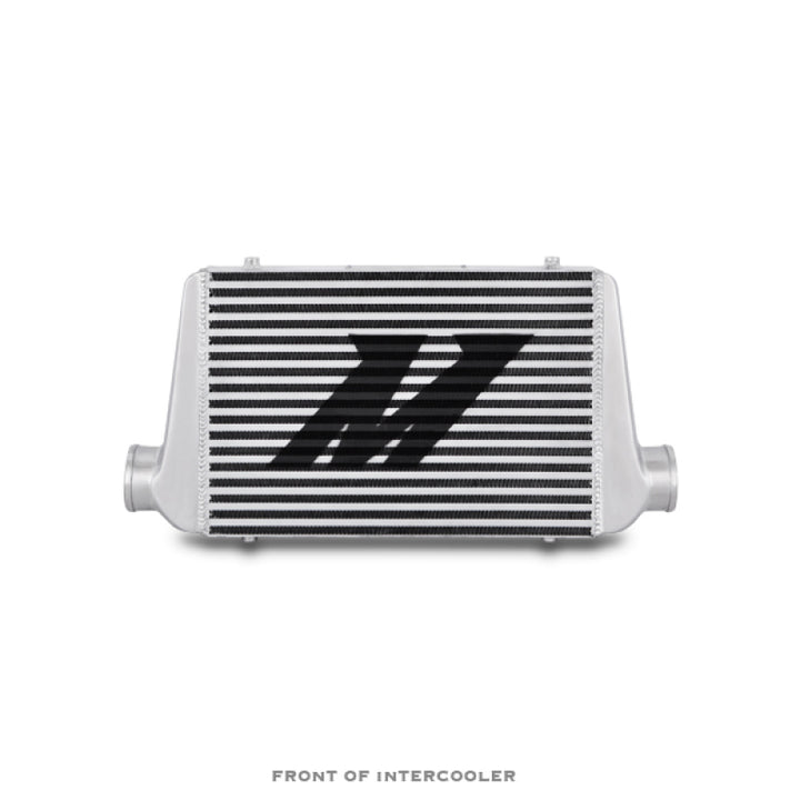 Mishimoto Universal Silver G Line Bar & Plate Intercooler Overall Size: 24.5x11.75x3 Core Size: 17.5 - Bull Strap