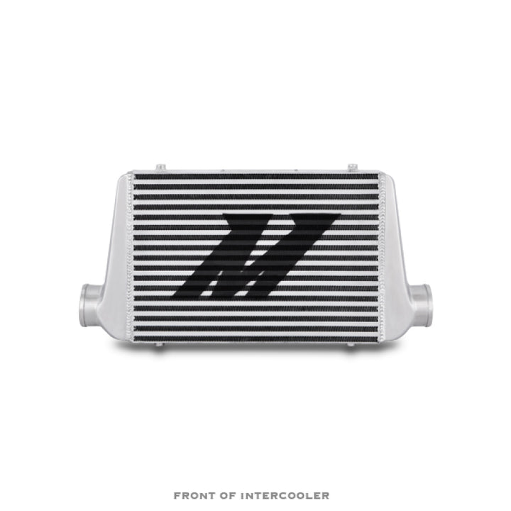 Mishimoto Universal Silver G Line Bar & Plate Intercooler Overall Size: 24.5x11.75x3 Core Size: 17.5 - Bull Strap
