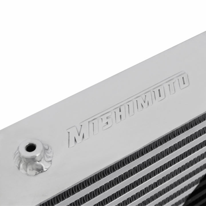 Mishimoto Universal Silver G Line Bar & Plate Intercooler Overall Size: 24.5x11.75x3 Core Size: 17.5 - Bull Strap