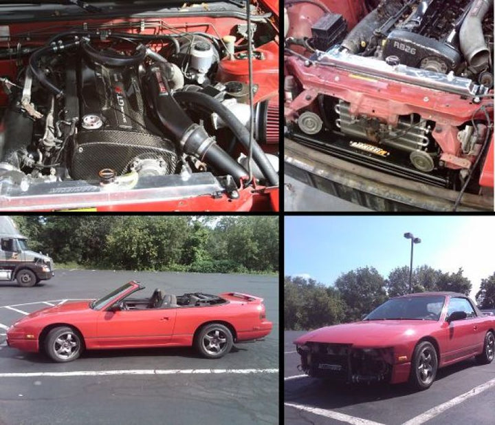 Mishimoto Universal Silver M Line Bar & Plate Intercooler - Bull Strap