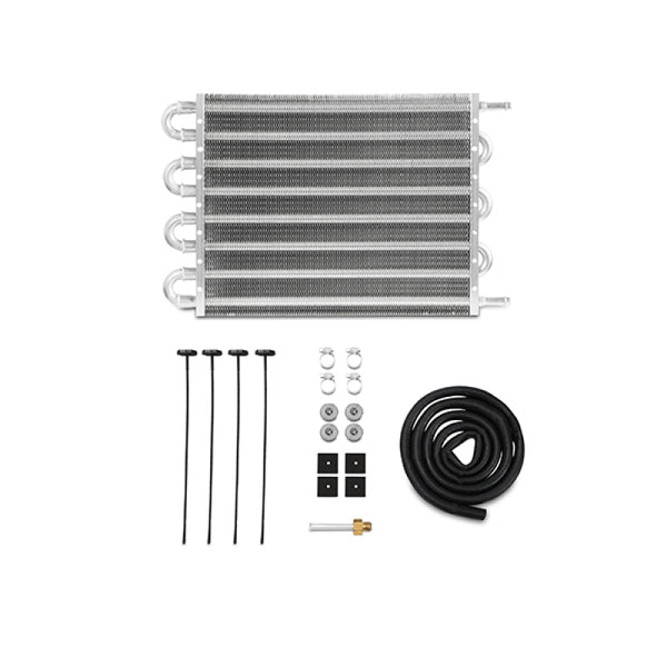 Mishimoto Universal Transmission Fluid Cooler - 12in x 10in x .75in - Bull Strap