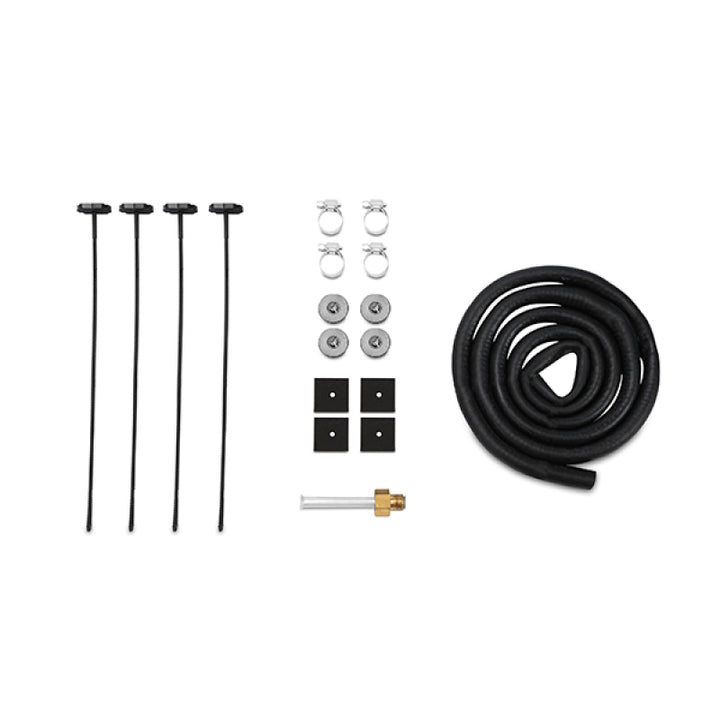 Mishimoto Universal Transmission Fluid Cooler - 12in x 10in x .75in - Bull Strap
