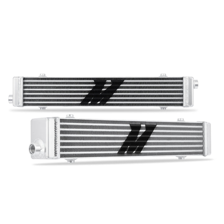 Mishimoto Universal Tube and Fin Cross Flow Performance Oil Cooler - Bull Strap