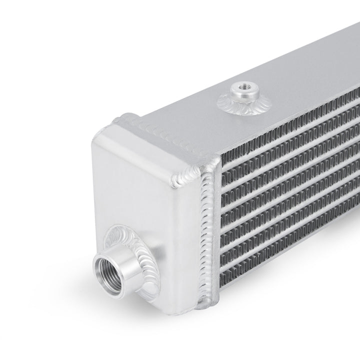 Mishimoto Universal Tube and Fin Cross Flow Performance Oil Cooler - Bull Strap