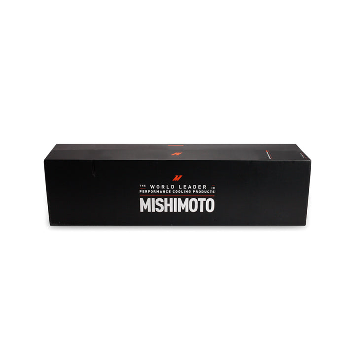 Mishimoto Universal Tube and Fin Cross Flow Performance Oil Cooler - Bull Strap