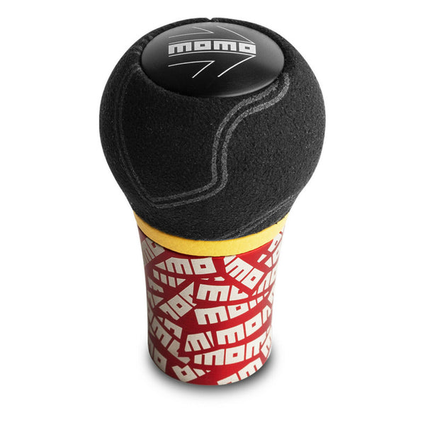 Momo Ultra Shift Knob - Red - Bull Strap