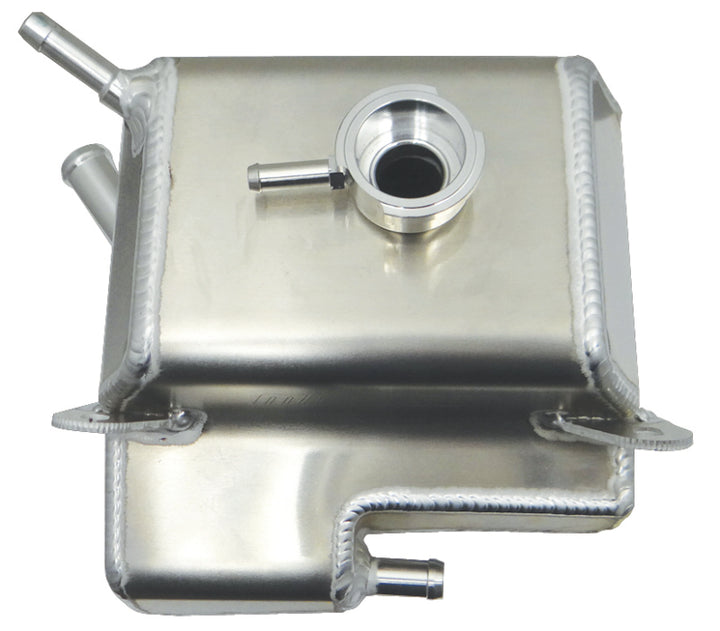 Moroso 03-12 Mazda RX-8 Coolant Expansion Tank - Direct Bolt-In Replacement - Bull Strap