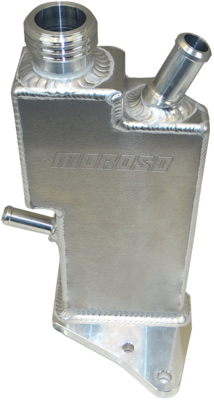 Moroso 06-15 Mazda Miata Power Steering Tank - Direct Bolt-In Replacement - Bull Strap