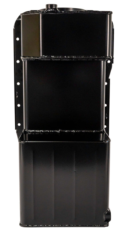 Moroso Ford 351W (w/Rear Sump & Billet End Seals) Extra Deep Wet Sump 7qt 9in Steel Oil Pan - Bull Strap