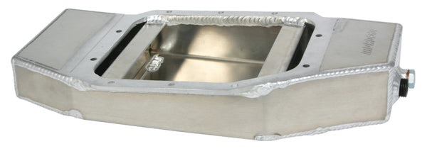 Moroso Nissan SR20 RWD Road Race Baffled Wet Sump 4.75qt Stock Depth Aluminum Oil Pan - Bull Strap